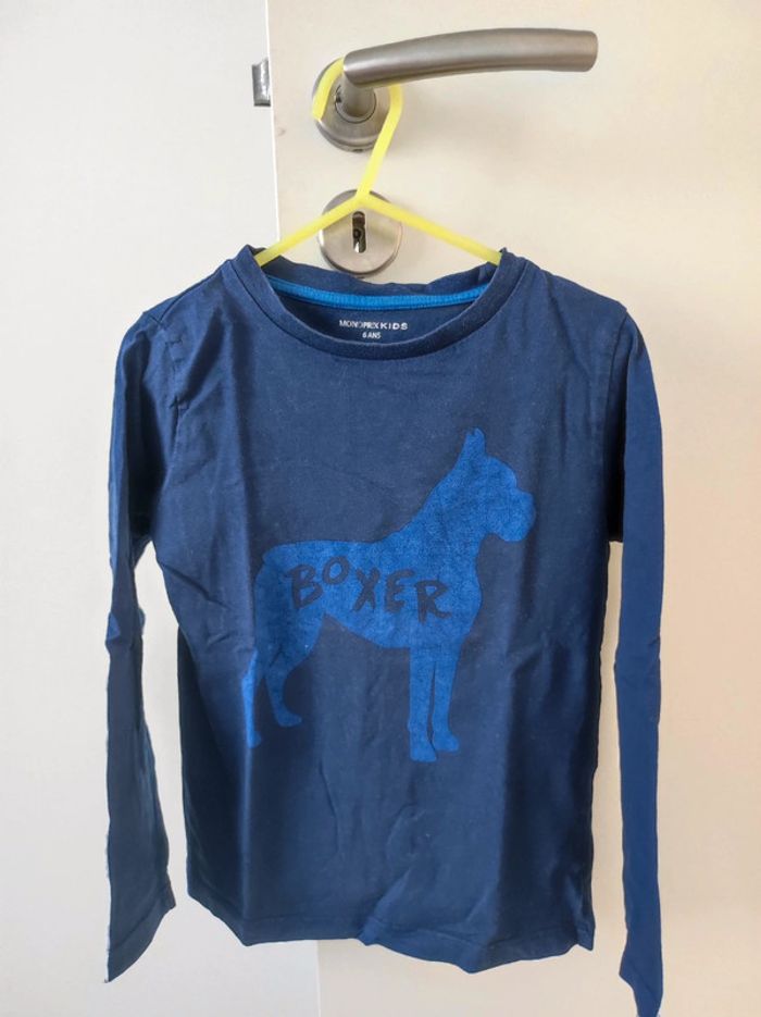 Tee-shirt manches longues 6 ans monoprix