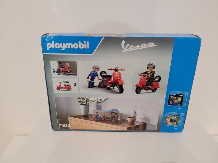 Garage Vespa rétro Playmobil - photo numéro 2