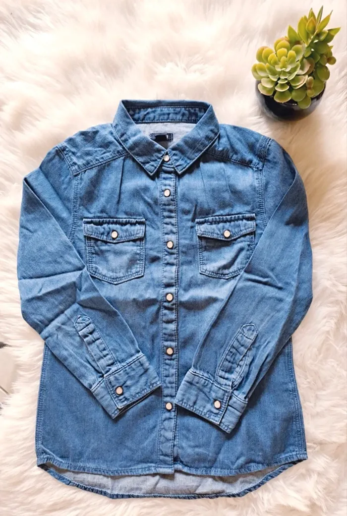 Chemise bleu