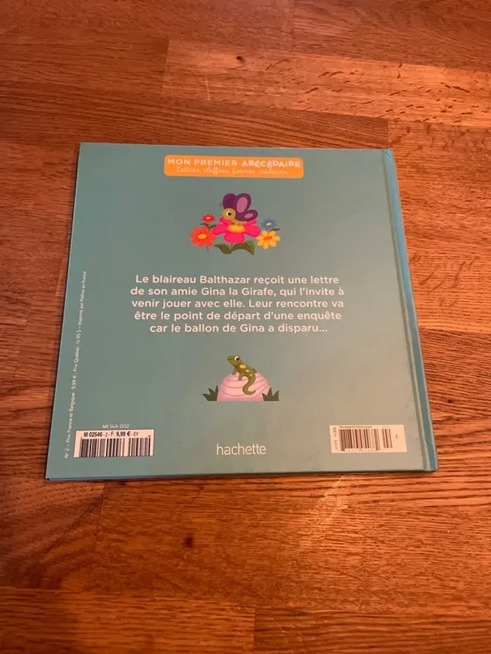 Livre à lire Mon premier Abécédaire Découvre la lettre B avec le blaireau Balthazar - photo numéro 3