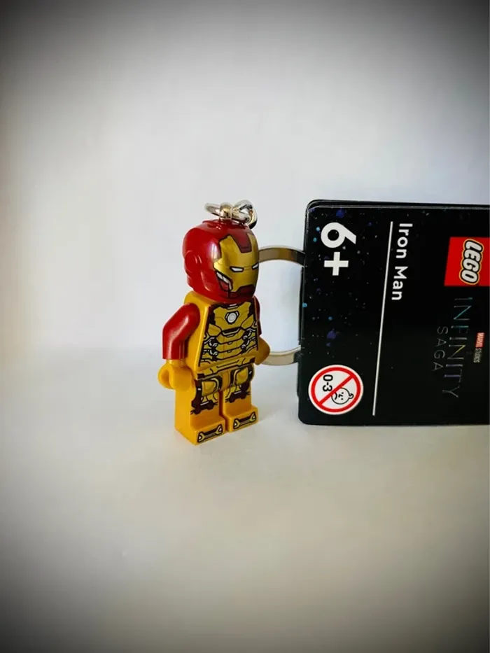 Porte-clés LEGO Marvel - Iron Man (Réf. 854240) - Neuf - photo numéro 5