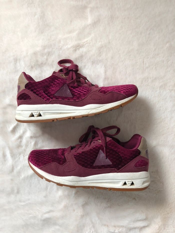 Baskets roses Le coq sportif 36