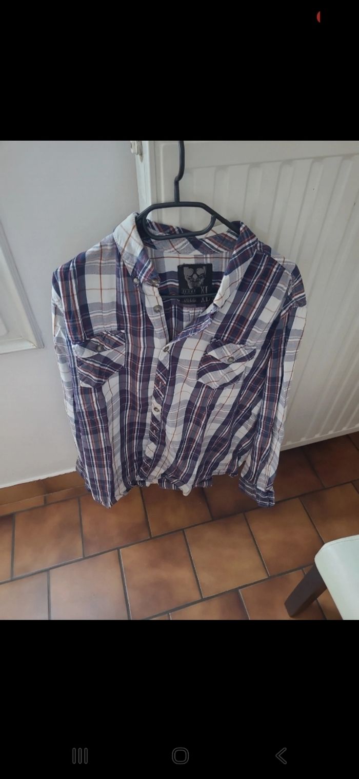 lot de 2 chemises Txxl kiabi - photo numéro 2