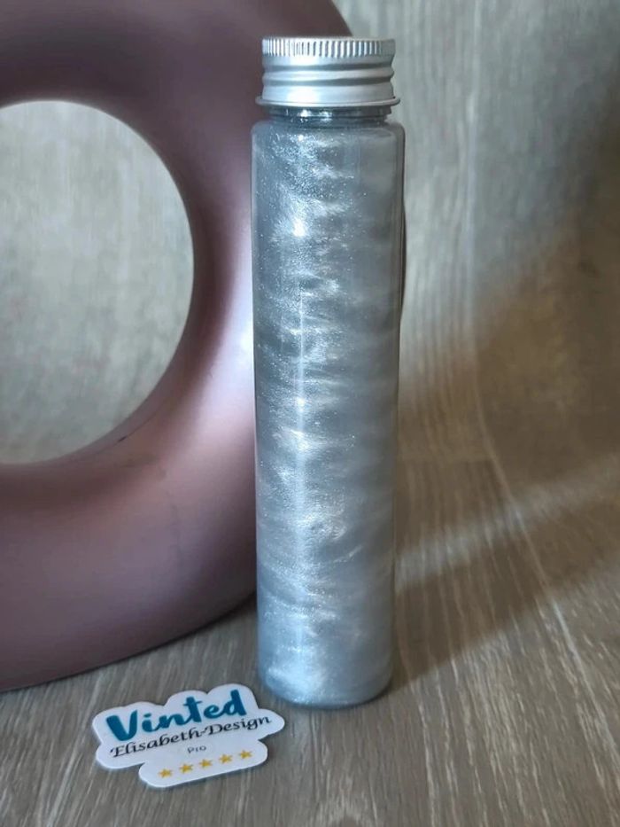 Tube sensoriel sensorielle magique argenté retour au calme - photo numéro 8