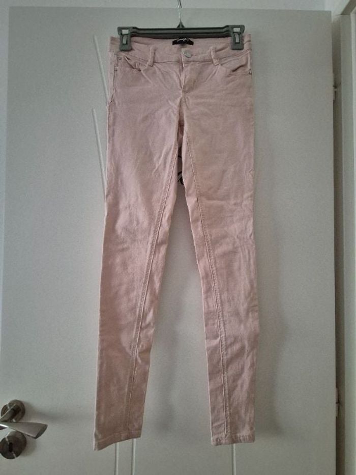 Pantalon rose clair Jennyfer 34