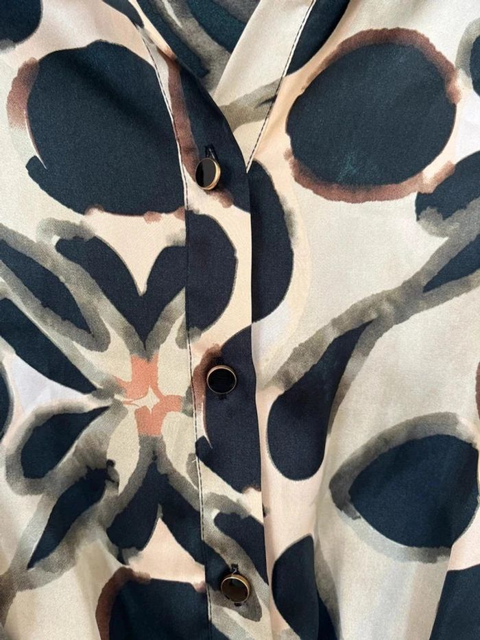 Robe imprimée Zara – Taille L – Très bon état fluide légère - photo numéro 6