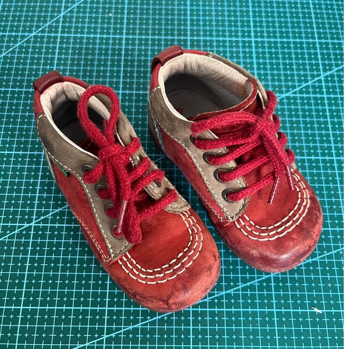 Kickers rouge - photo numéro 4