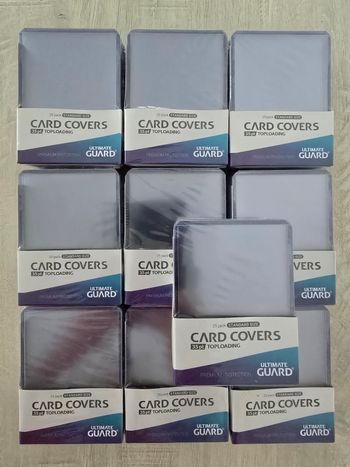 Lot de 10 paquets de 25 Toploaders Ultimate Guard