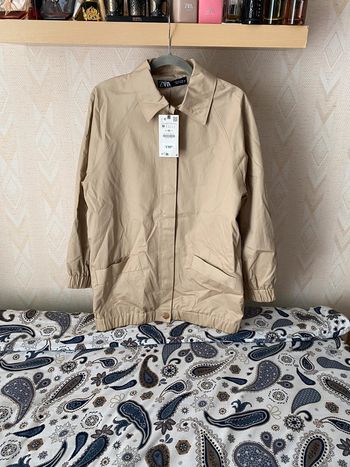 Superbe beau blouson aviateur bomber long Zara neuf avec étiquette taille M