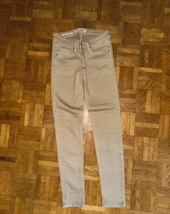 Jean slim legging beige Tally Weijl T36 neuf