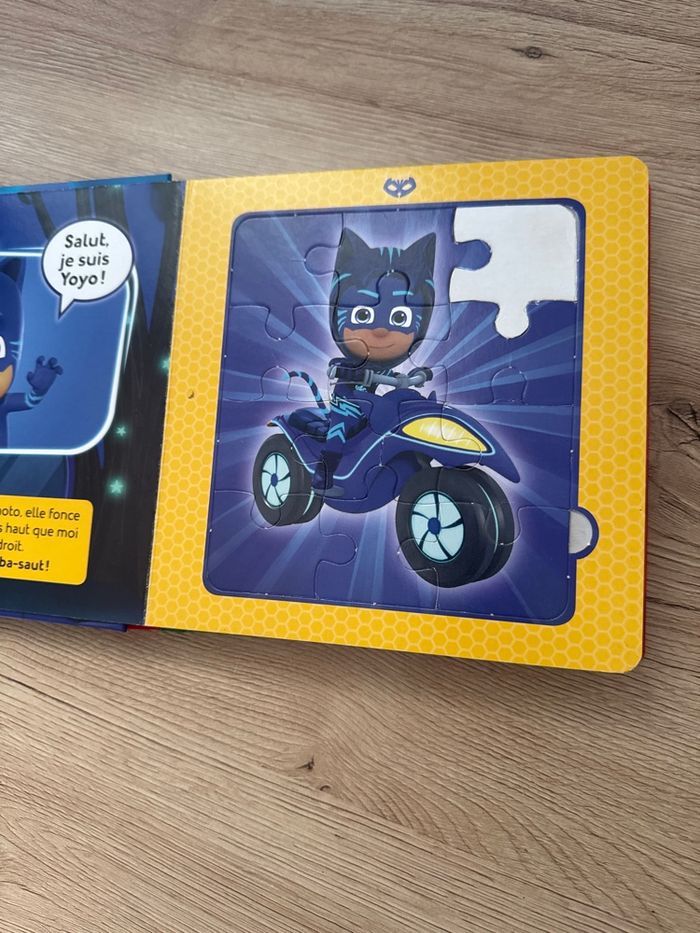 Le livre puzzle des super-bolides! Pyjamasque - photo numéro 2