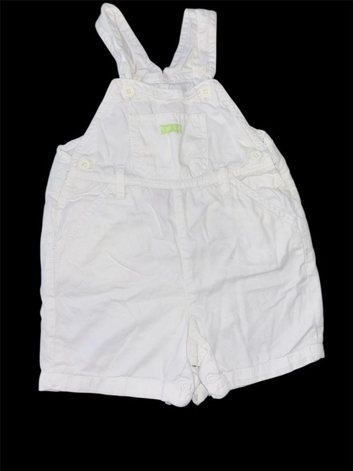 Salopette short 12 mois