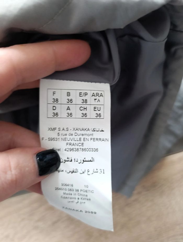 veste de pluie femme taille 38 - photo numéro 2