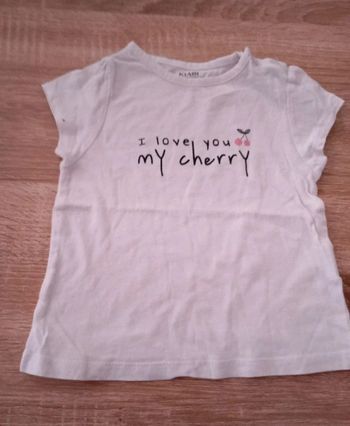 T-shirt i love cherry