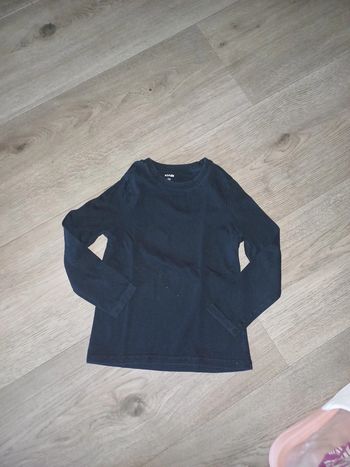 T shirt noir unis