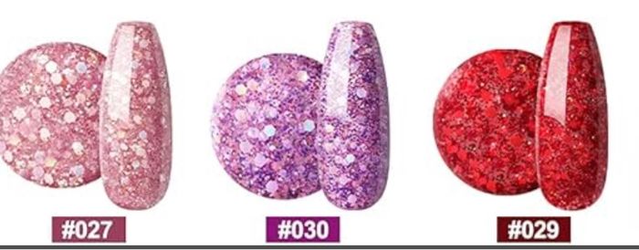 2 kits de 6 vernis gel uv coscelia - photo numéro 3