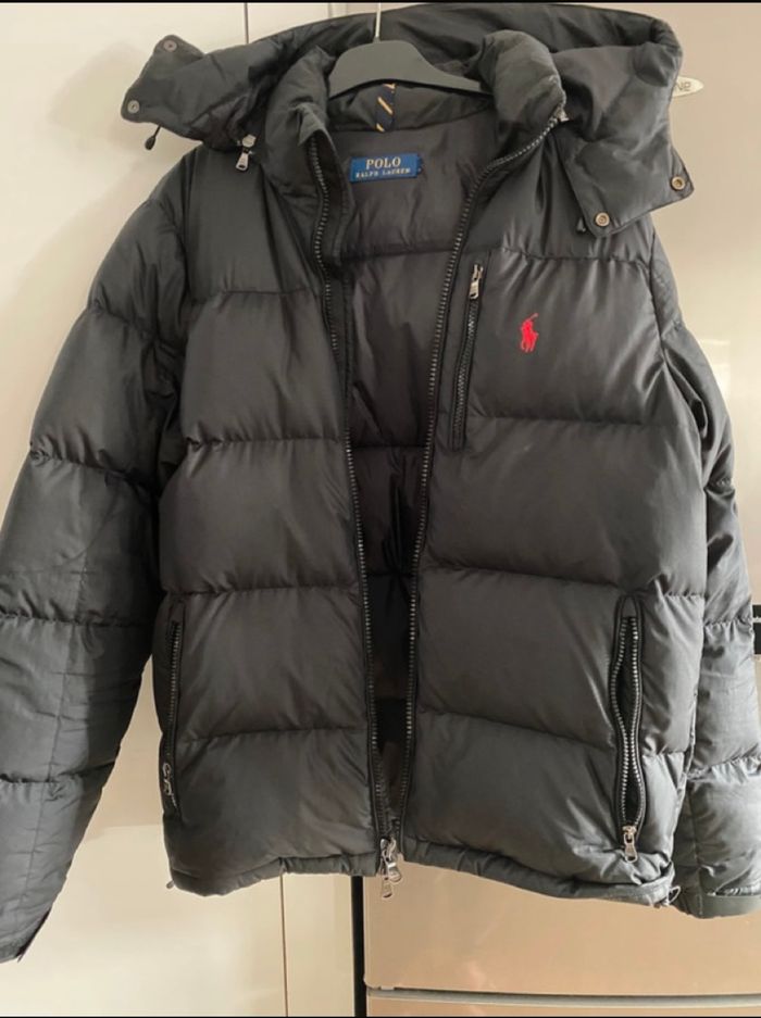 Doudoune noire marque Ralph Lauren - photo numéro 2