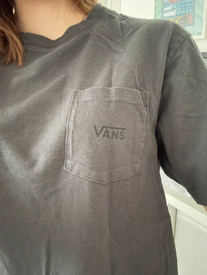 T-shirt vans gris foncé - photo numéro 2