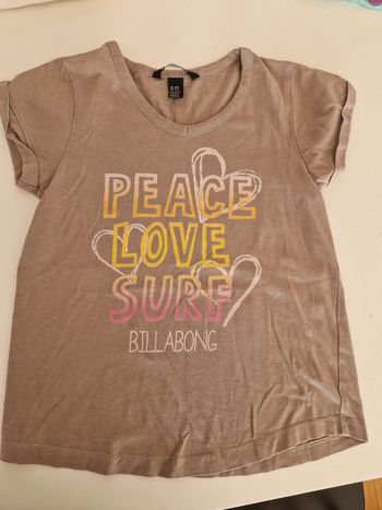 T-shirt manches courtes fille 12 ans Billabong