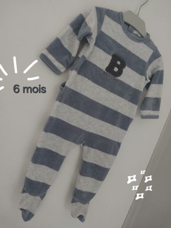 Pyjama bébé Bout’Chou – 6 mois
