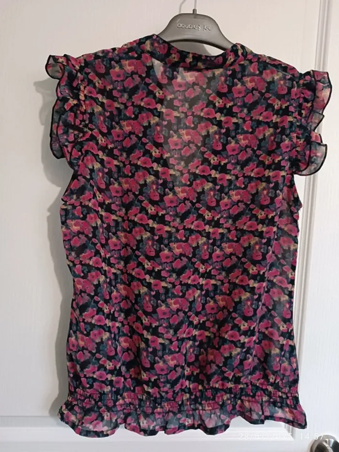 Blouse fleurie - photo numéro 3