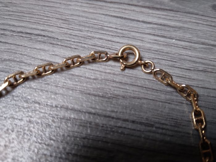 Bracelet chaîne doré - photo numéro 2
