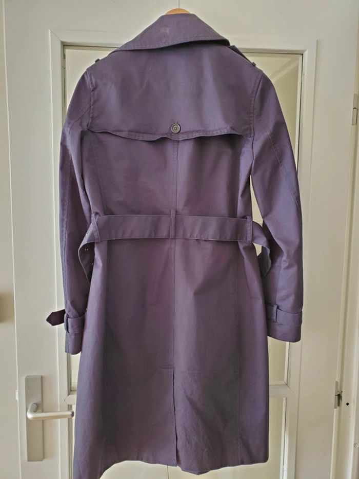 Trench bleu marine - photo numéro 3