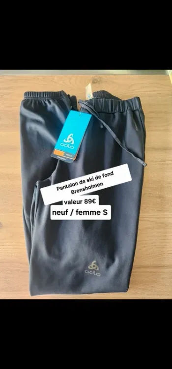 Pantalon de ski de fond Brensholmen femme taille S neuf