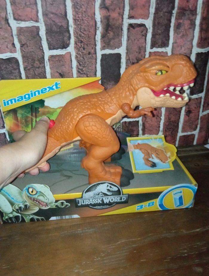 Dinosaure T-Rex Jurassic World imaginext - photo numéro 4