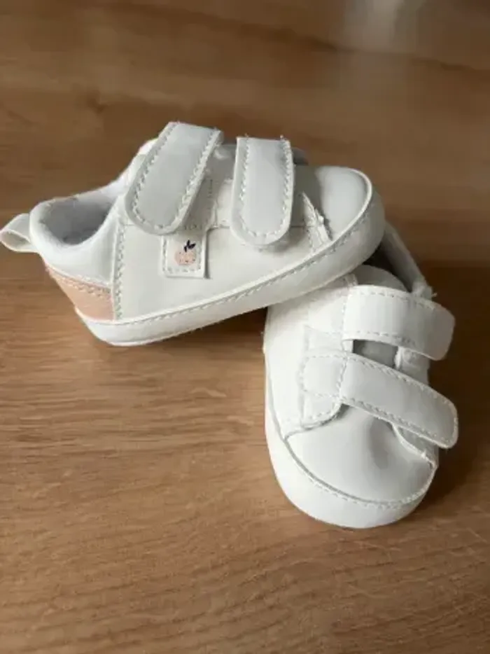 Lot 2 paires de chaussons 0-3 mois - photo numéro 4