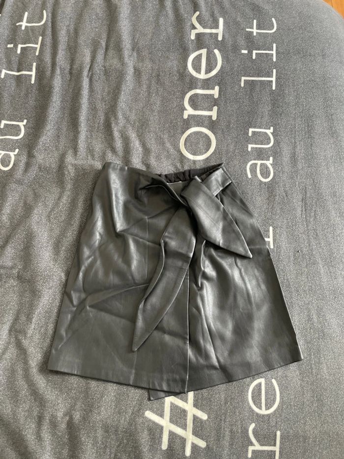 Jupe portefeuille mango
