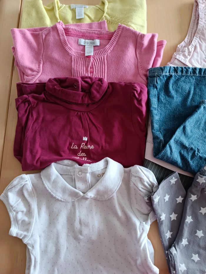 Lot fille 12 mois 8 pièces 74cm - photo numéro 2