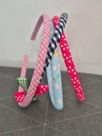 Lot de 5 serre tête motif liberty