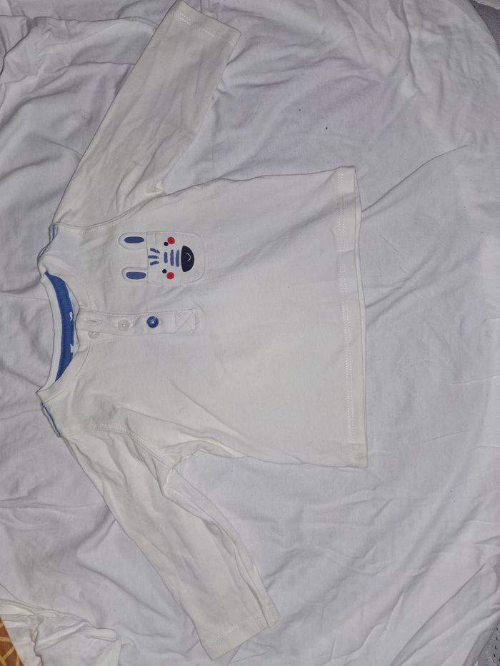 Tee-shirt manche longue bébé de 6mois