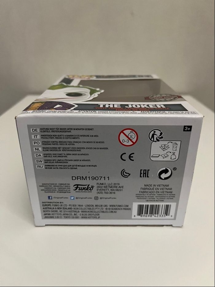 Funko pop heroes Batman arkham asylum 53 The joker edition limitée - photo numéro 6