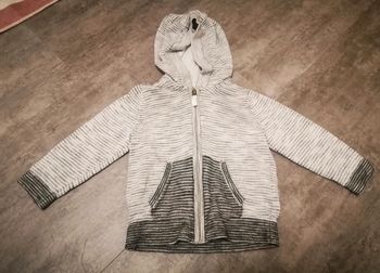 Gilet zippé bébé garçon 18 mois neuf