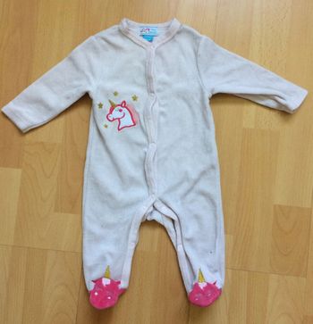 Pyjama velours 3 mois