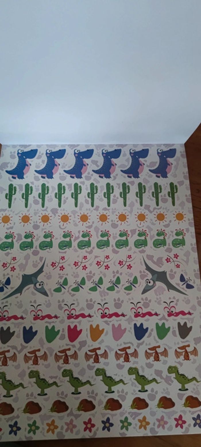 1000 stickers thème dinosaures - photo numéro 11