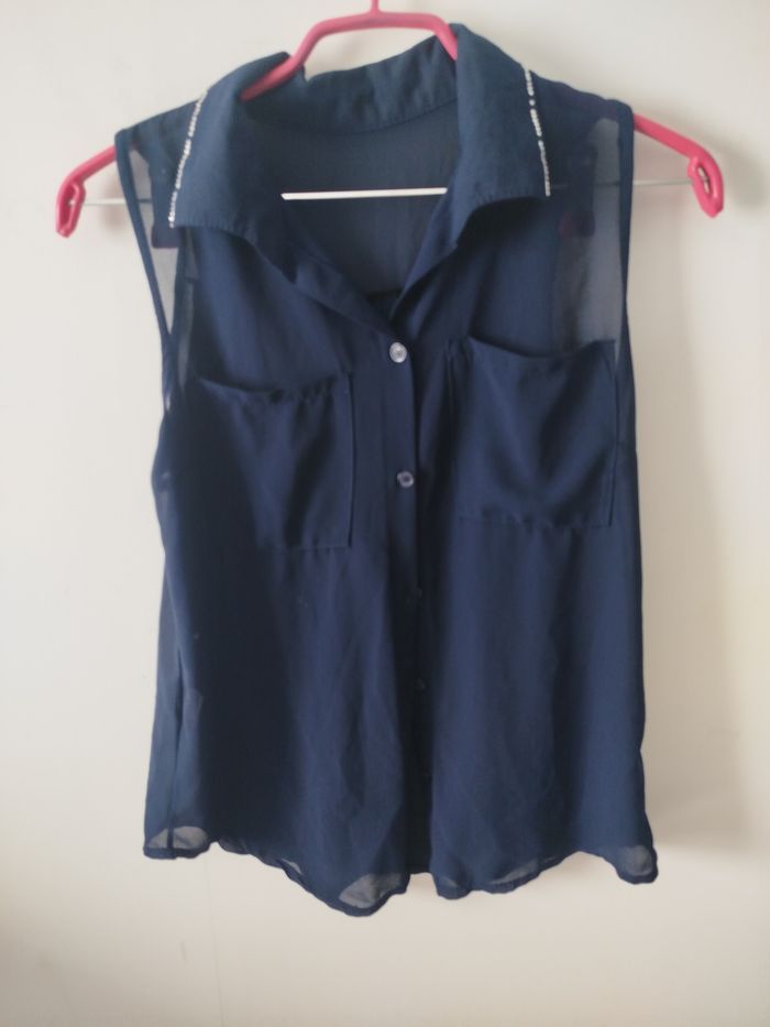 chemisier marine taille M