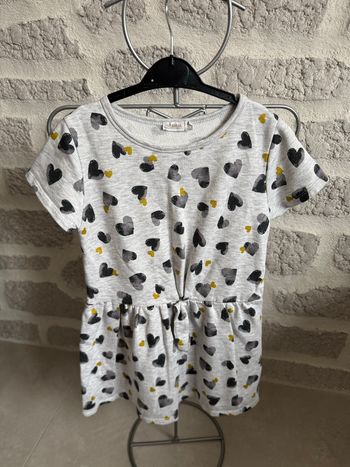 Robe pull fille orchestra 8ans manches courtes