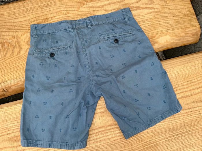 Short chino bermuda bleu ananas ete homme taille 38 - photo numéro 3