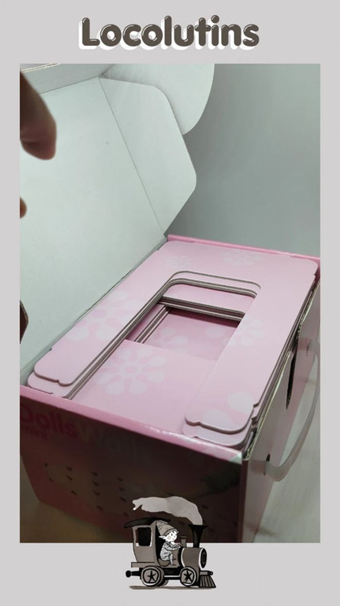 🚂 murs de maison de poupée - photo numéro 7