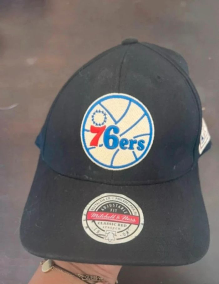 Casquette collector Philadelphia 76ers Mitchell & Ness