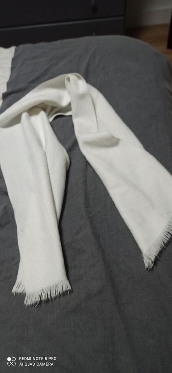 Echarpe Blanche