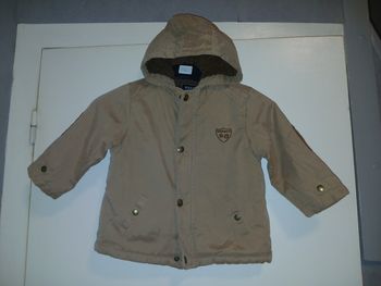 Manteau garçon 2 ans