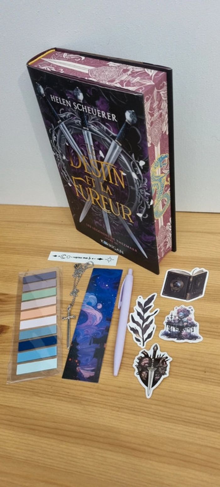 Box Le destin et la fureur tome 3 + Goodies - photo numéro 11