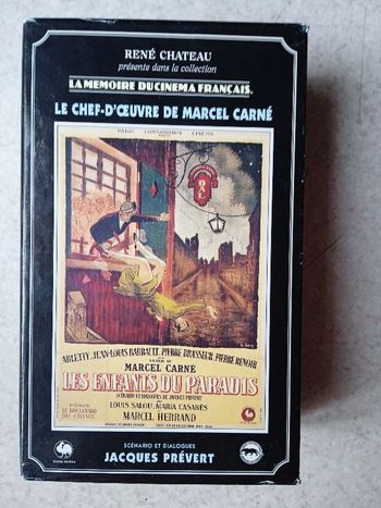 Coffret 2 K7 VHS Les Enfants du Paradis
