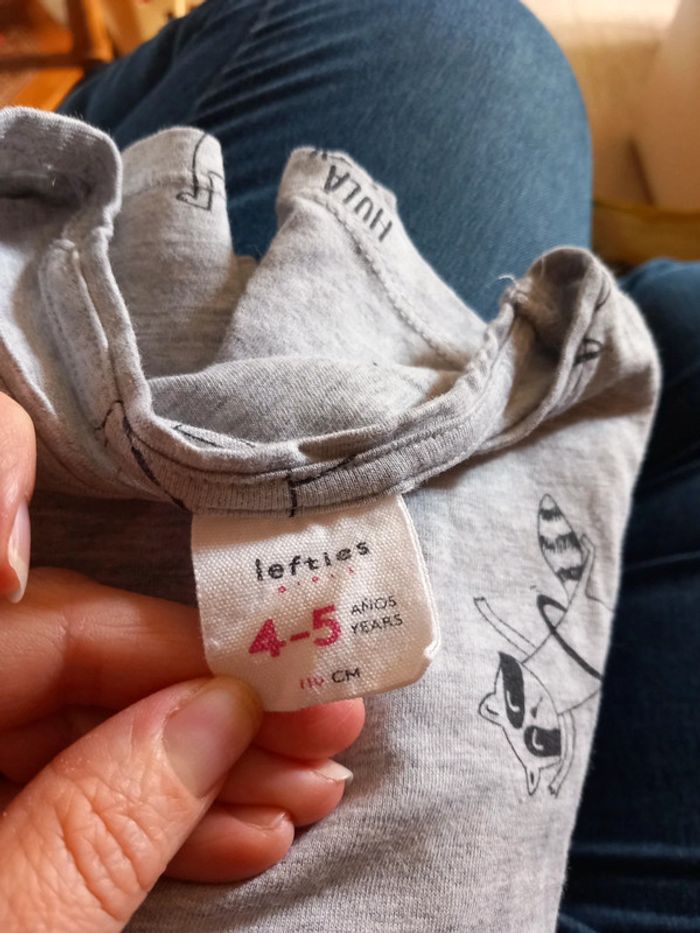 T-shirt fille 4/5 ans - photo numéro 2