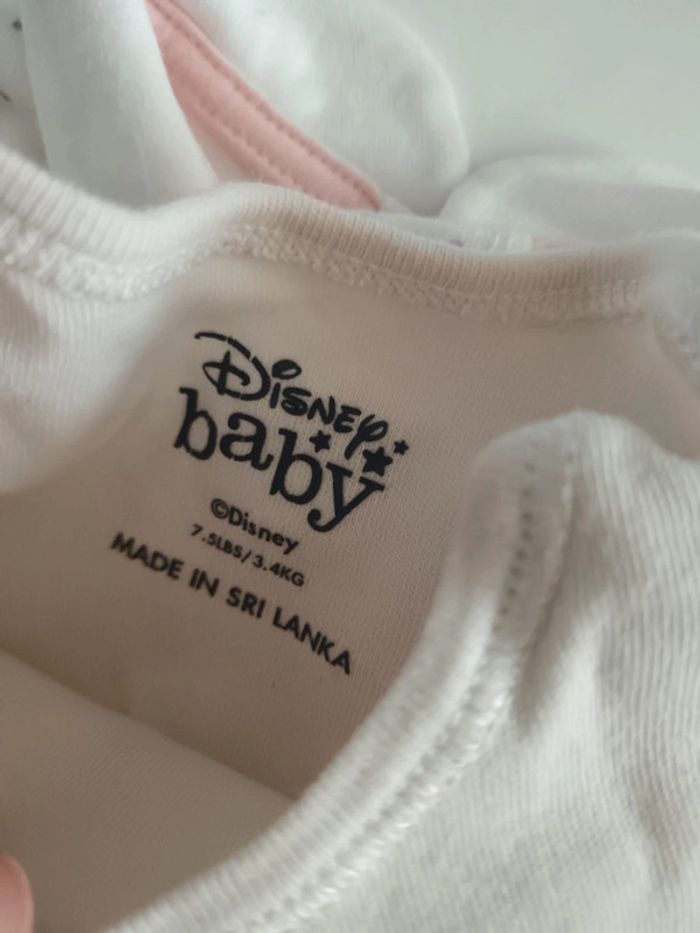 🌞 lot de 3 bodies naissance obaibi Disney - photo numéro 6