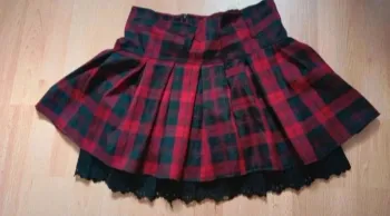 Jupe façon écossais taille M